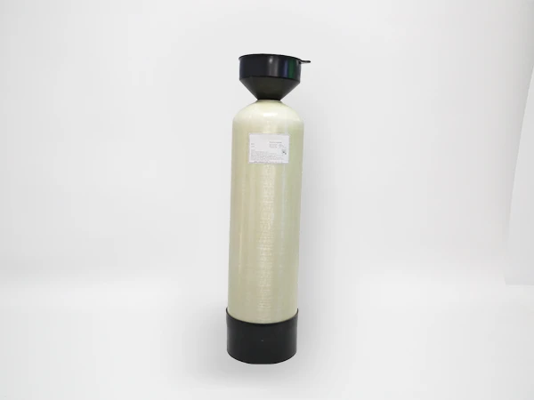 A PE funnel for large FRP softener tanks.