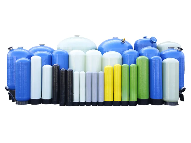 Several universal FRP tanks.